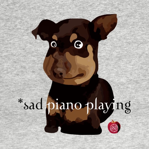 *Sad Piano Playing by Ginny Designs 